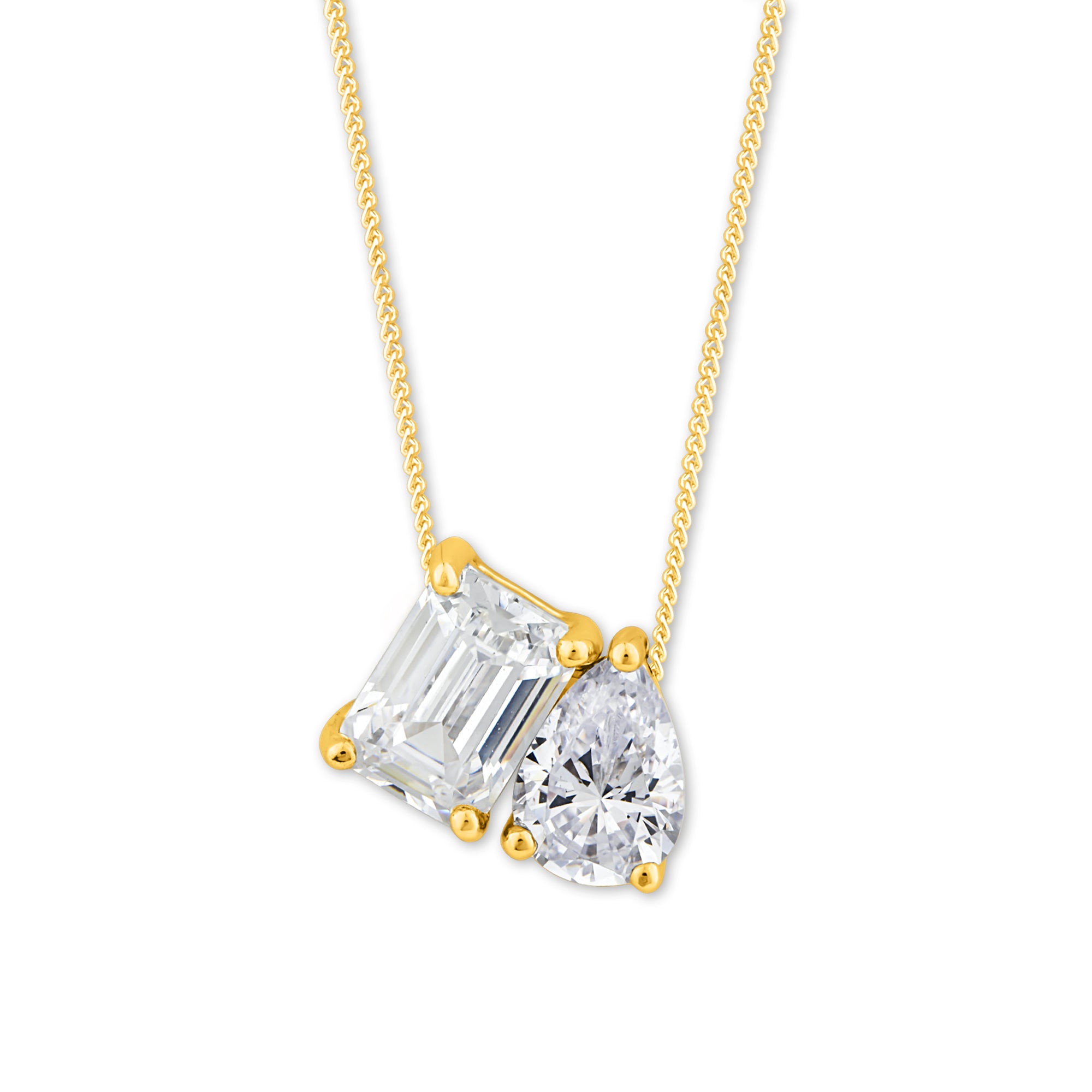 Halskette "Toi et Moi" - Calissi