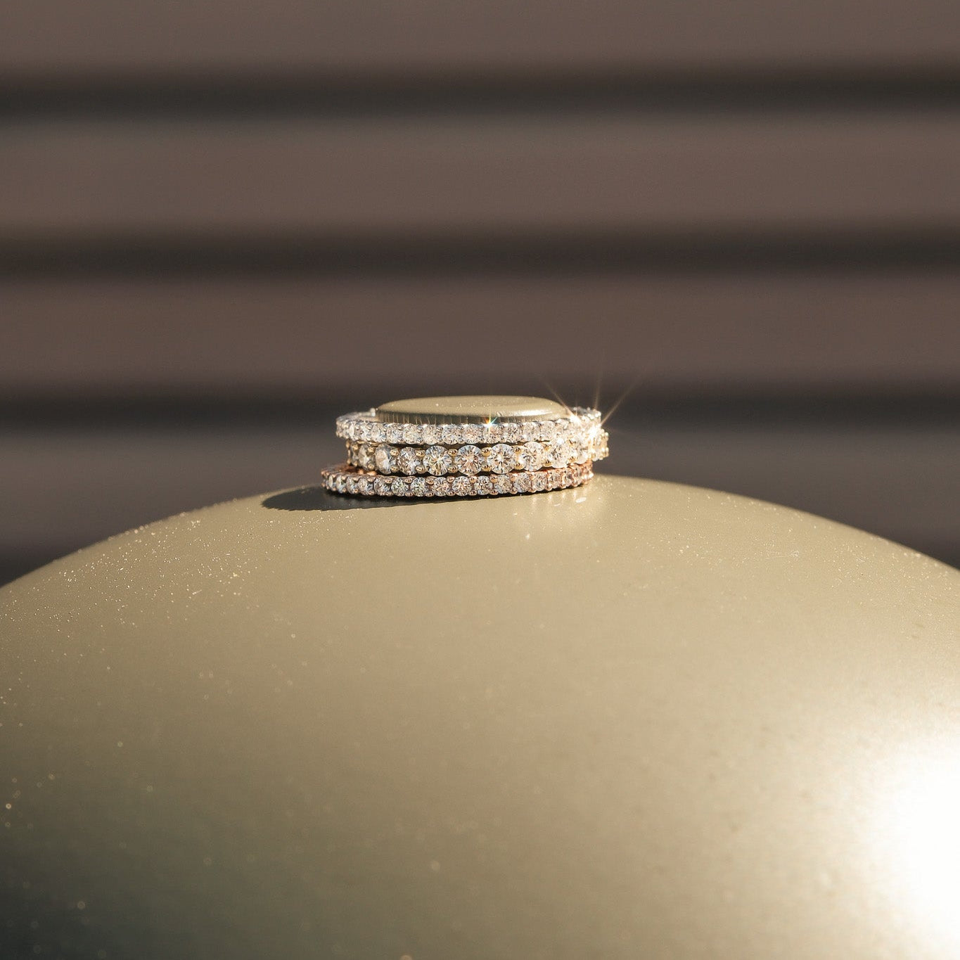 Memoire Ring "Estelle"- halbausgefasst - Calissi