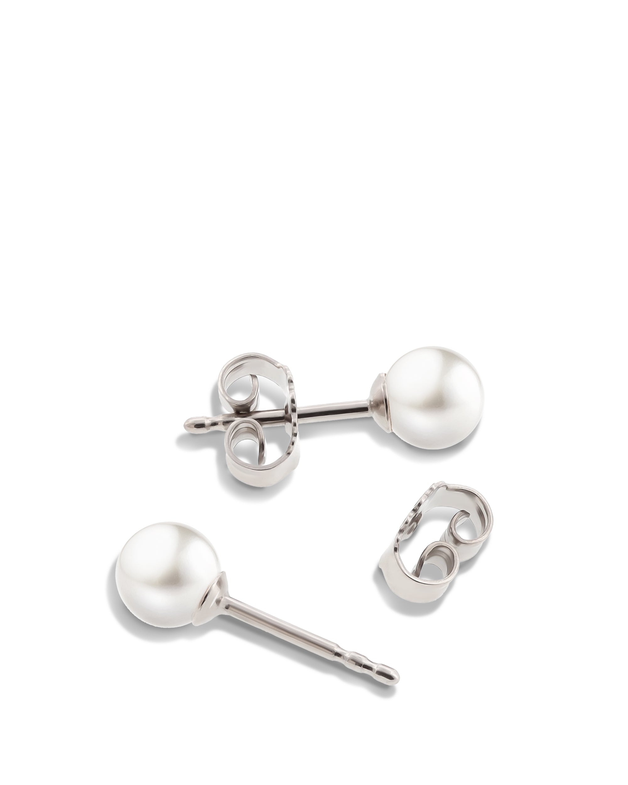 Süßwasser Ohrringe "Pure" - Calissi