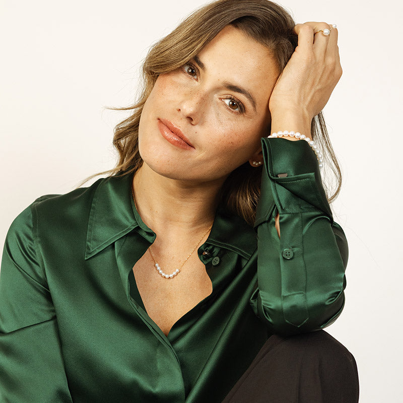 Akoya Collier "Linéa"